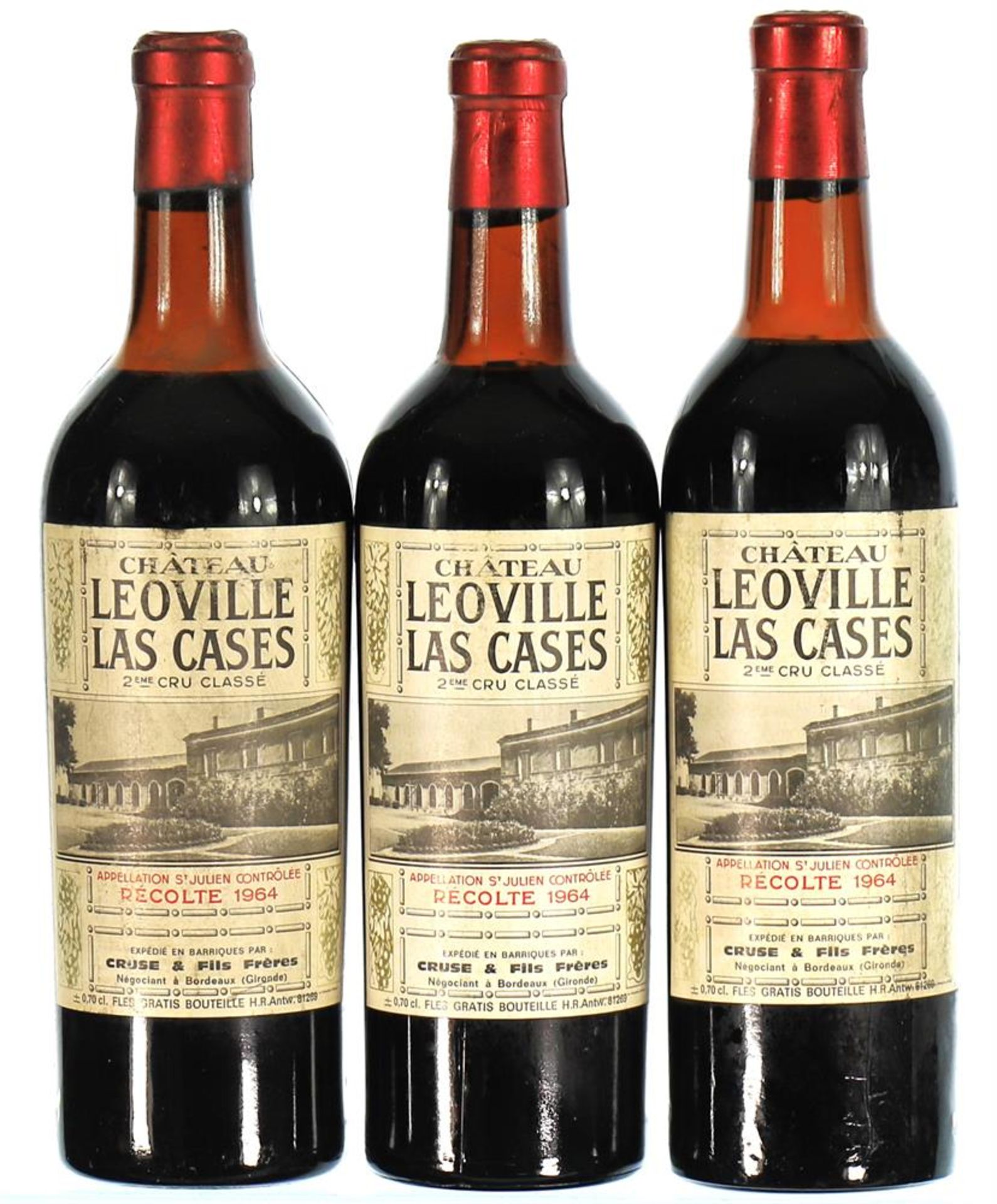 1964 Chateau Leoville Las Cases 2eme Cru Classe, Saint-Julien