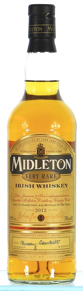 NV Midleton, Very Rare Irish Whiskey ( 2012 Bottling)