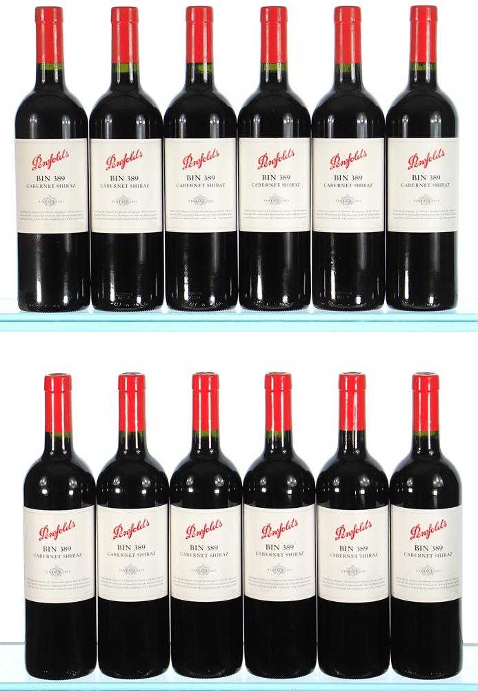 ß 2001 Penfolds, Bin 389 Cabernet Shiraz, South Australia - In Bond