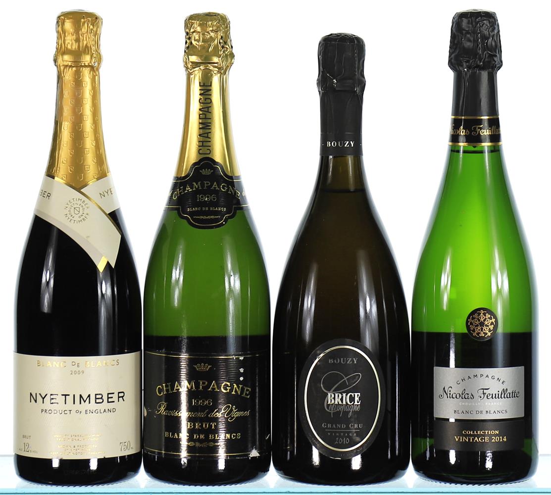 1996/2014 Mixed Case of Vintage Champagne and English Sparkling