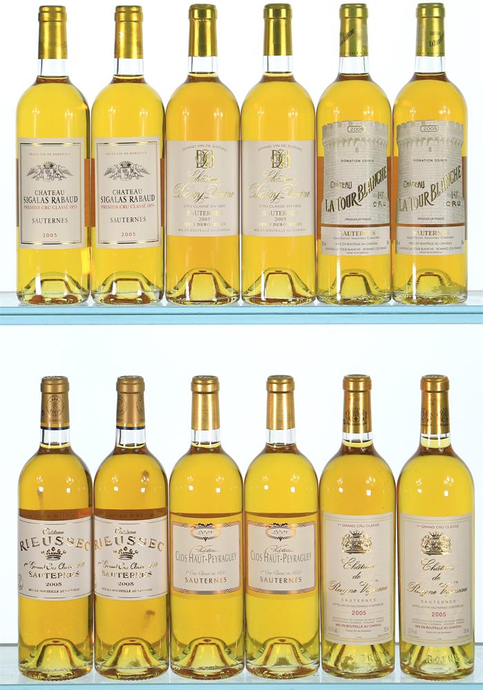 2005 The Wine Society's Sauternes Mixed Case