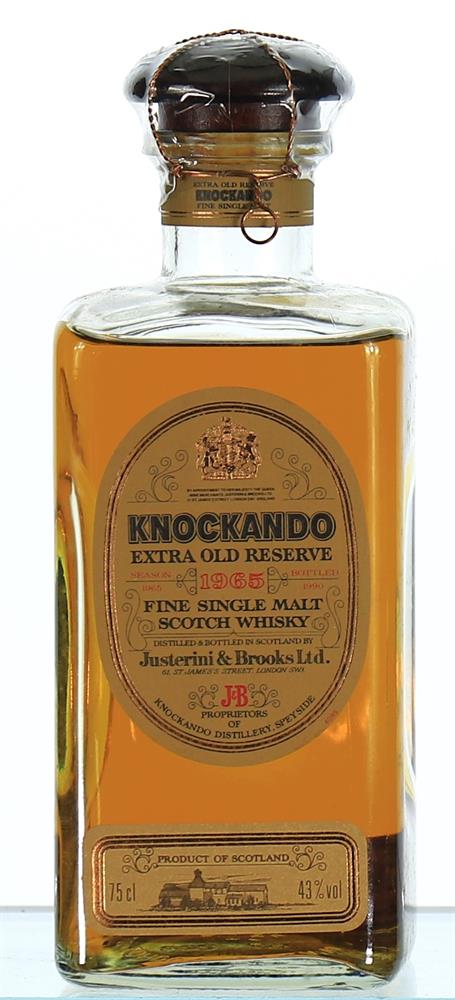 1965 Knockando, Extra Old Reserve