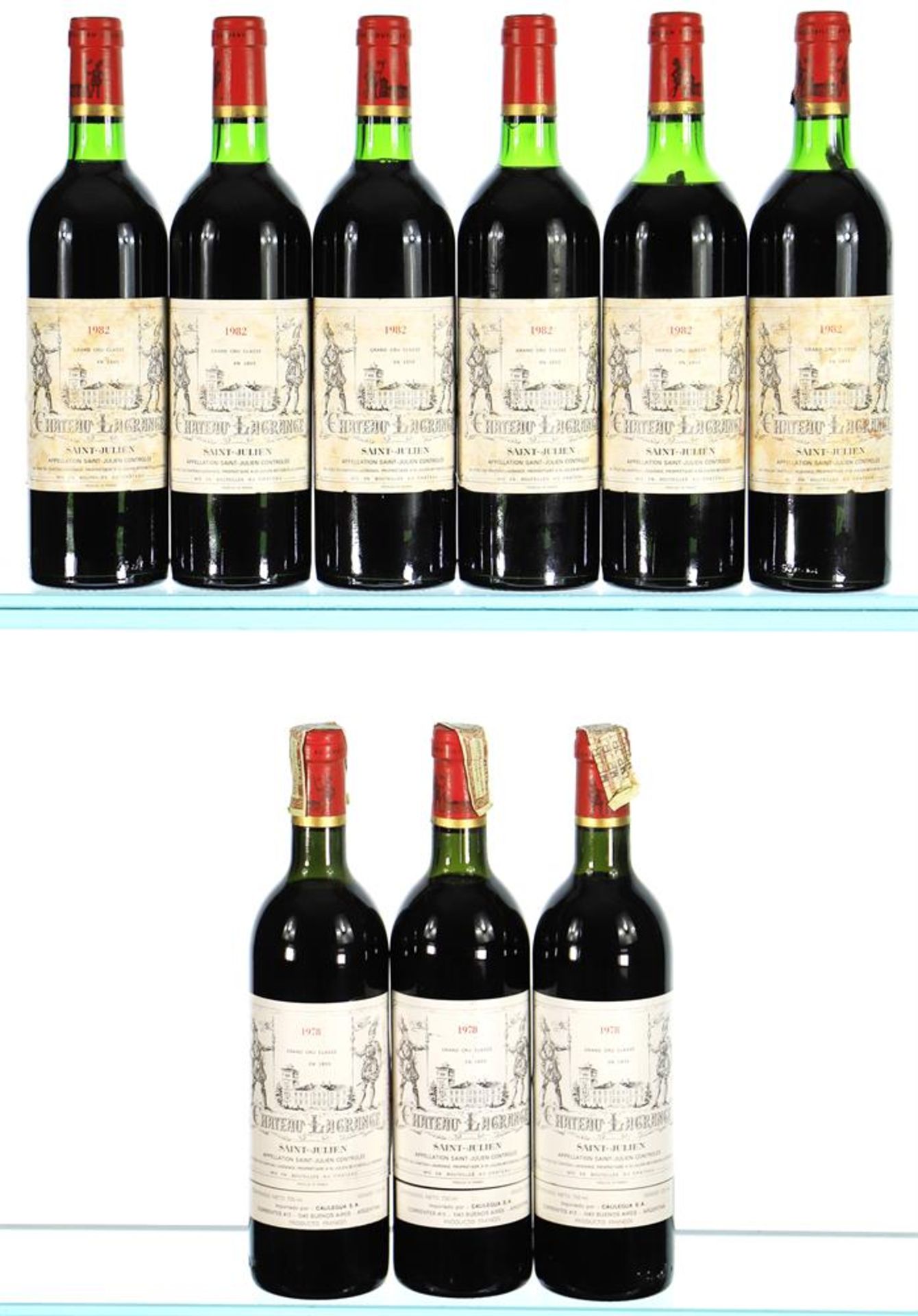 1978/1982 Chateau Lagrange 3eme Cru Classe, Saint-Julien