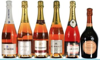 NV Mixed Case of Rose Champagne