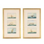 BRITISH SCHOOL (19TH CENTURY), MARINE VIEWS OF TALL SHIPS AND STEAMSHIPS