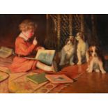 JOSEPH WARREN (BRITISH EARLY 20TH CENTURY), STORY TIME