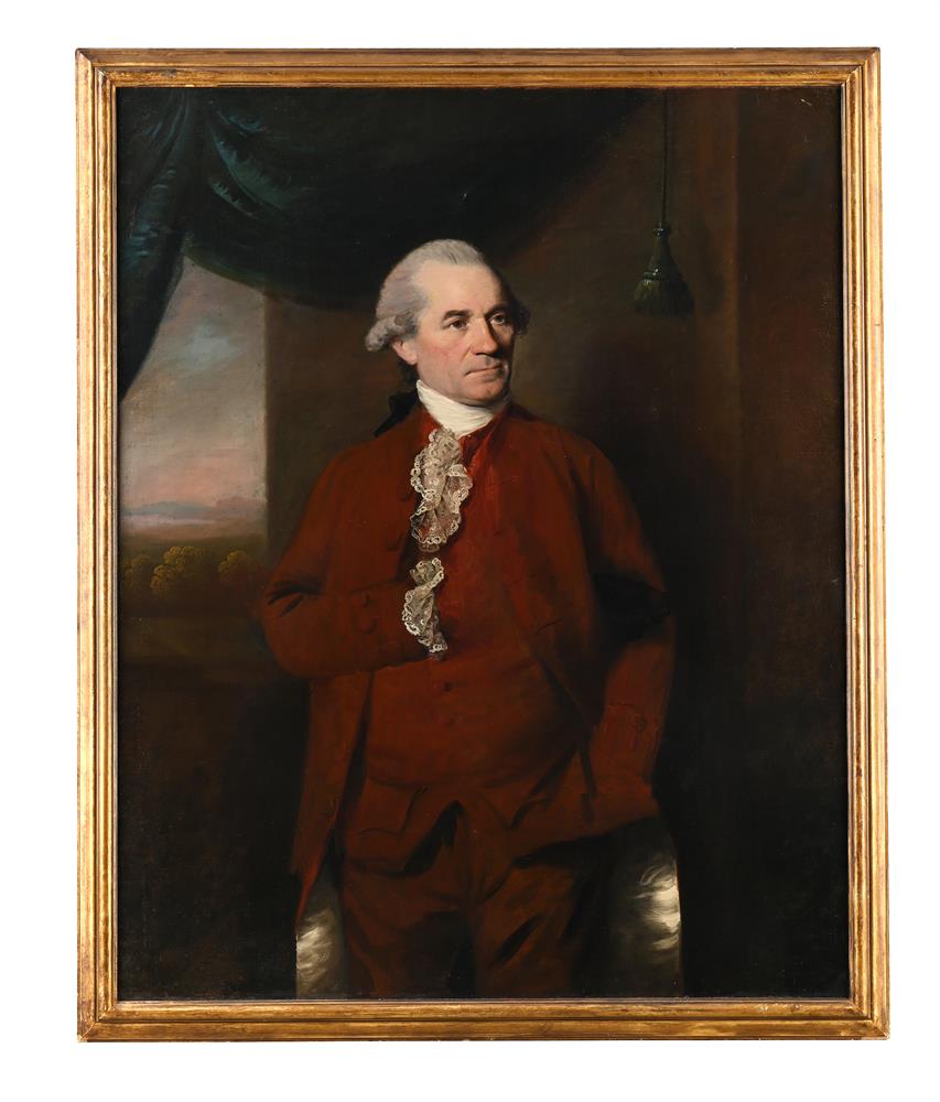 ENGLISH SCHOOL (18TH CENTURY), PORTRAIT OF A GENTLEMAN TRADITIONALLY IDENTIFIED AS JAMES KING - Image 2 of 3