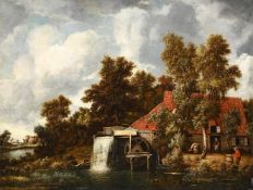 AFTER MEINDERT HOBBEMA, LANDSCAPE WITH WATERMILL