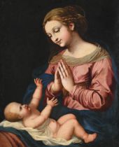 FOLLOWER OF LUCA PENNI, MADONNA AND CHILD