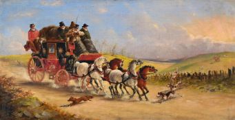 JOHN CHRISTIAN CHARLES MAGGS (1819-1896), A SUDDEN HALT. THE EXETER