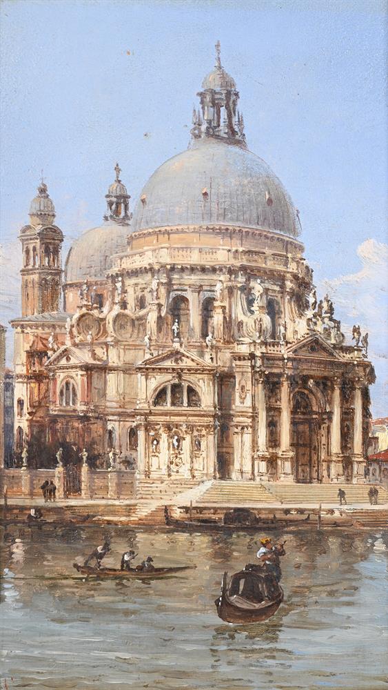 CARLO GRUBACS (ITALIAN CIRCA 1801-1870), VIEW OF SANTA MARIA DELLA SALUTE