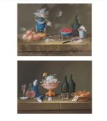 JOHANN RUDOLF FEYERABEND (SWISS 1779-1814), A PAIR OF STILL-LIVES