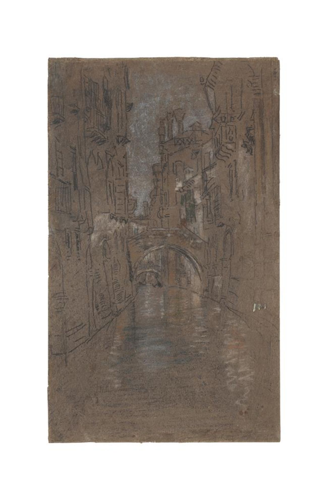 JAMES ABBOTT MCNEILL WHISTLER (AMERICAN 1834- 1903), A VENETIAN CANAL, (M. 0754) - Image 2 of 4