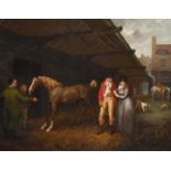 JAMES WARD (BRITISH 1759-1859), A LIVERY STABLE