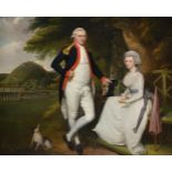 ROBERT HOME, PORTRAIT OF LIEUTENANT-COLONEL WILLIAM SYDENHAM AND HIS WIFE, IN MADRAS