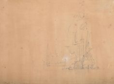 WILLEM VAN DE VELDE II (DUTCH 1633-1707), SHIPPING AT ANCHOR