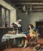 FRANK MOSS BENNETT (BRITISH 1874-1953), TAVERN INTERIOR