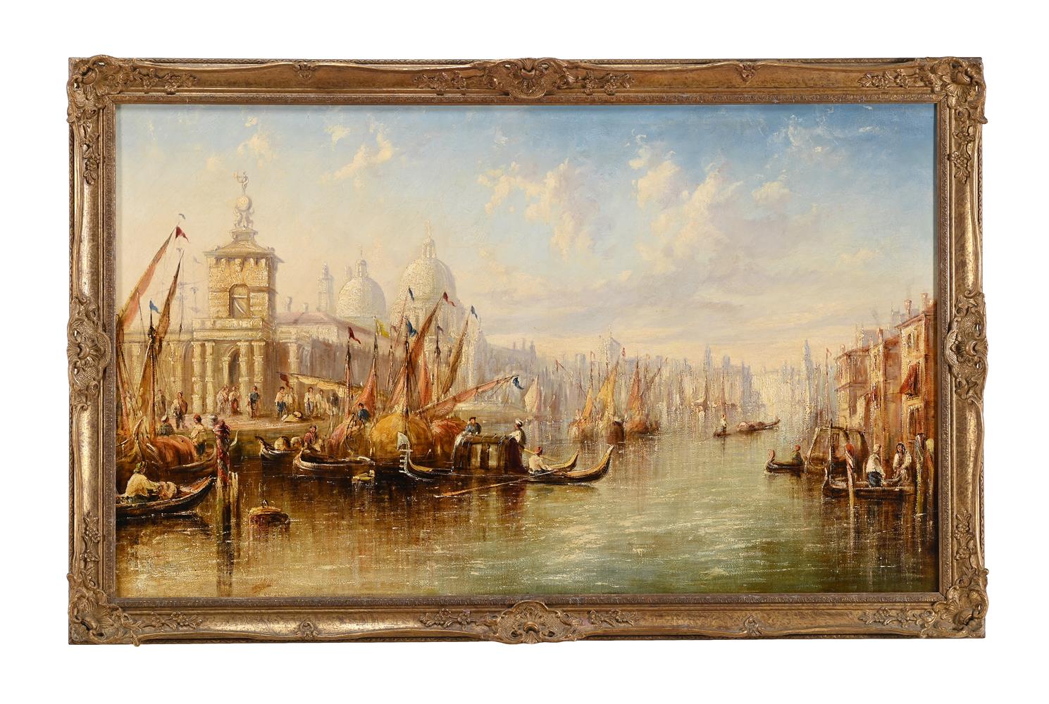 FRANCIS MOLTINO (BRITISH 1818 - 1874), EXTENSIVE VIEW OF THE GRAND CANAL, VENICE - Bild 2 aus 3