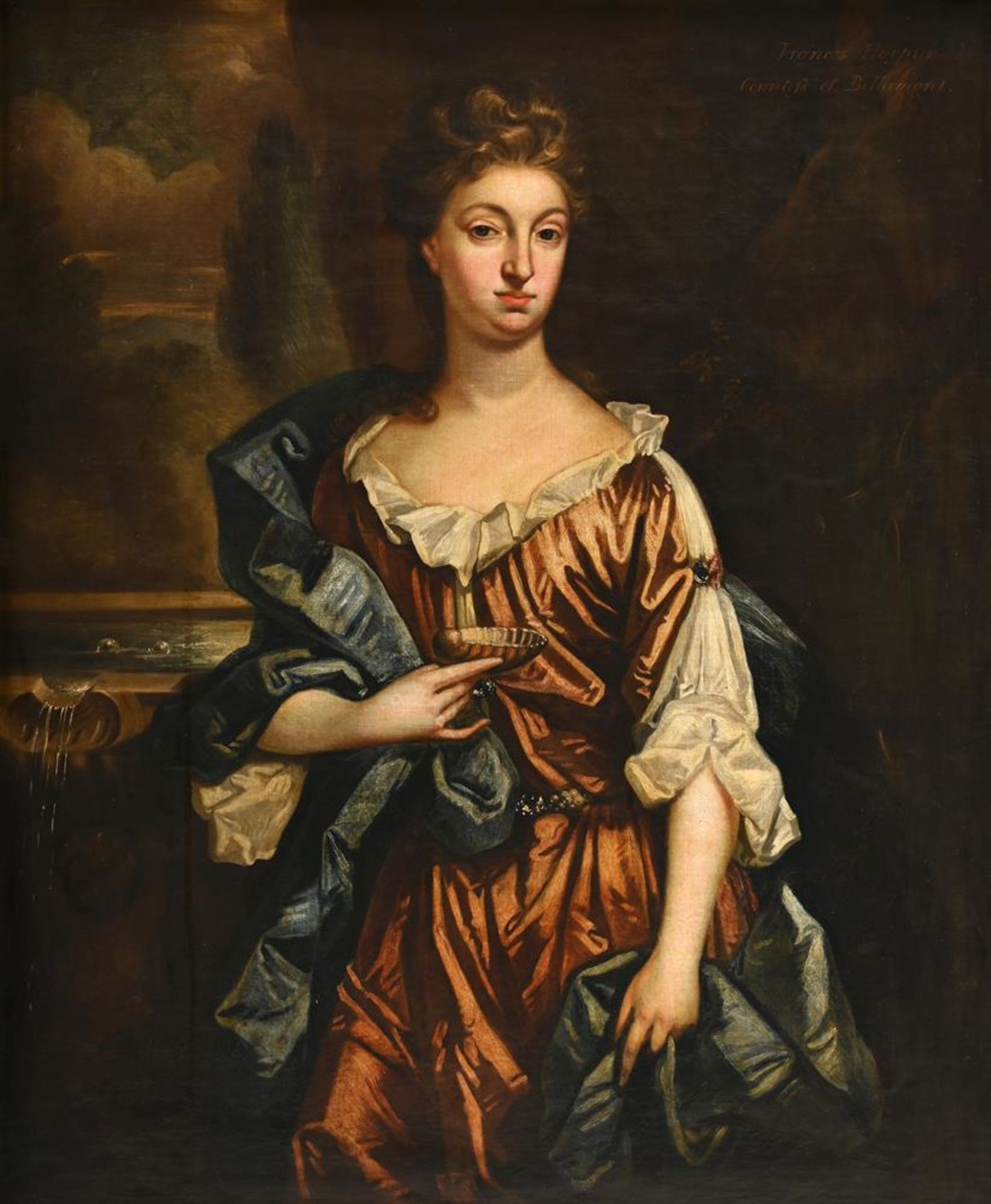 FOLLOWER OF SIR GODFREY KNELLER, A PORTRAIT OF FRANCES HARPUR, COUNTESS OF BELAMONT