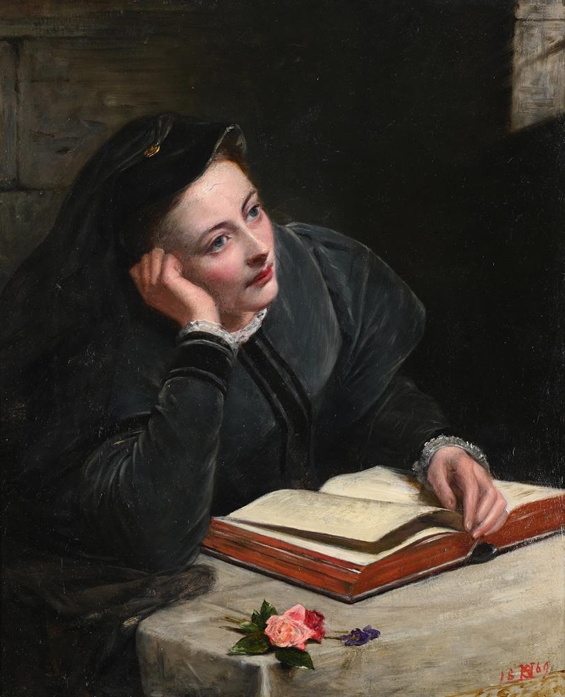 BRITISH SCHOOL (19TH CENTURY), A LADY READING