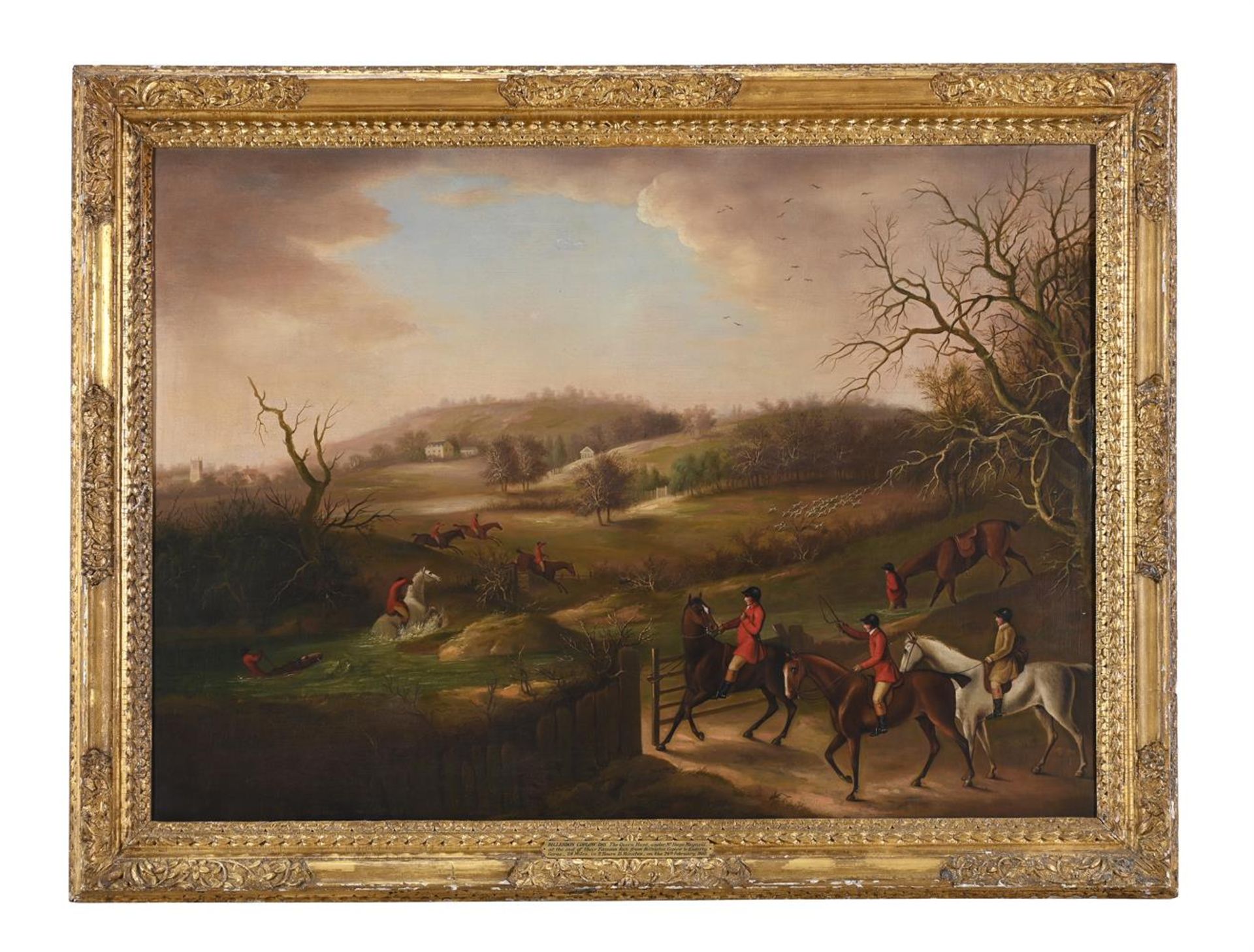 CHARLES LORRAINE SMITH (BRITISH 1751-1835), THE QUORN HUNT - Image 2 of 3