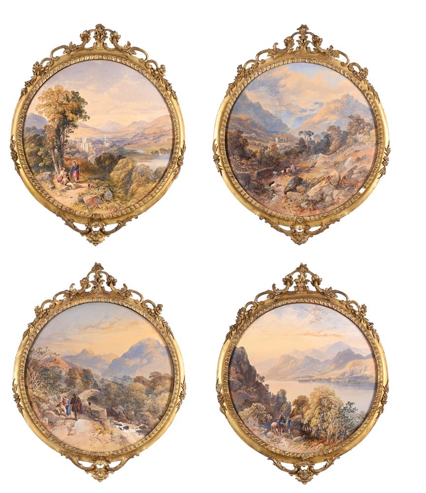 JAMES BURRELL SMITH (BRITISH 1822-1897), FOUR VIEWS OF NORTHERN ENGLAND