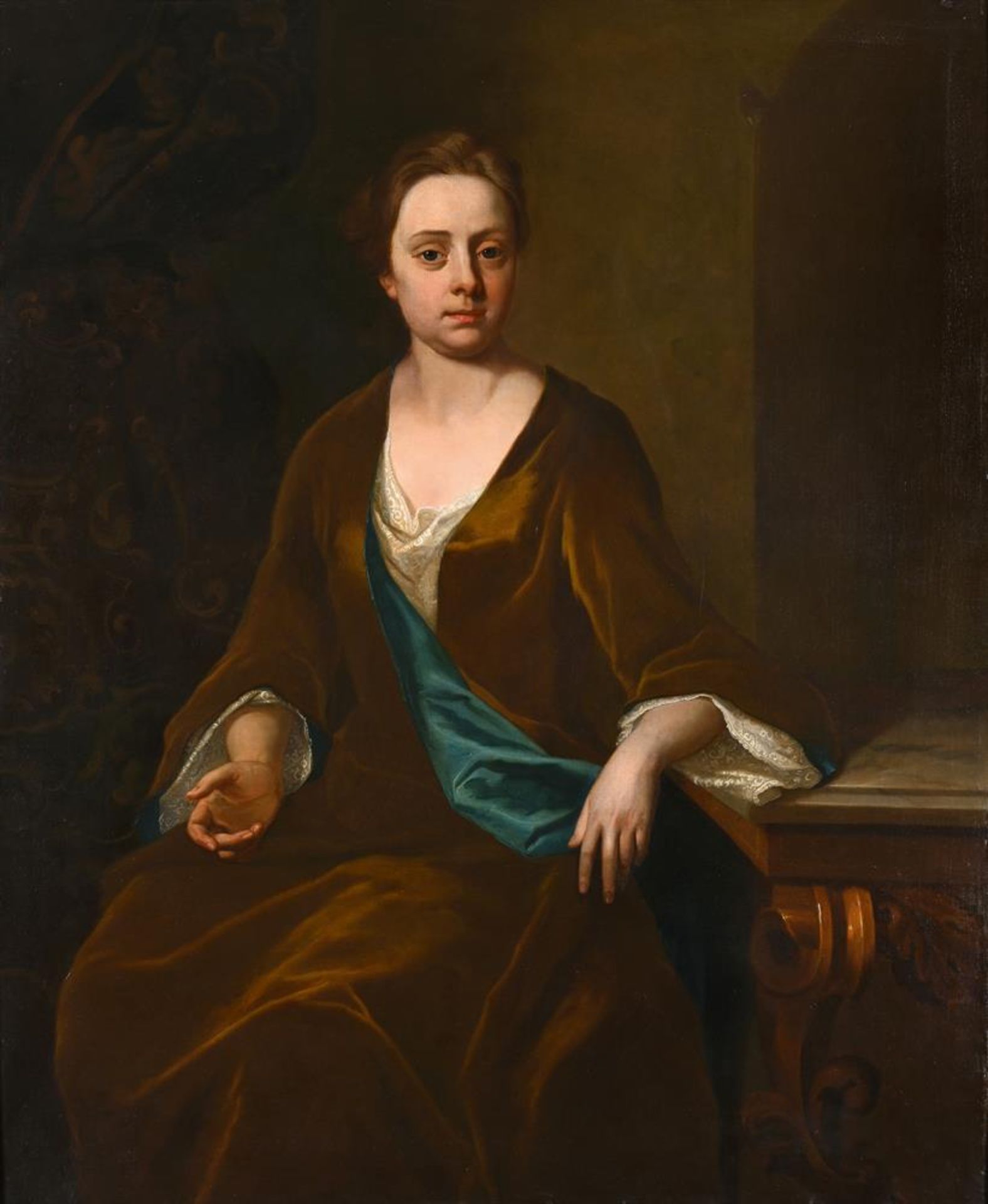 MICHAEL DAHL (SWEDISH 1659–1743), PORTRAIT OF ANNE BODVEL, NÉE DAVIES