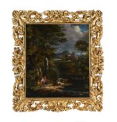 FOLLOWER OF PIETER MULIER, IL CAVALIERE TEMPESTA, ITALIAN LANDSCAPE