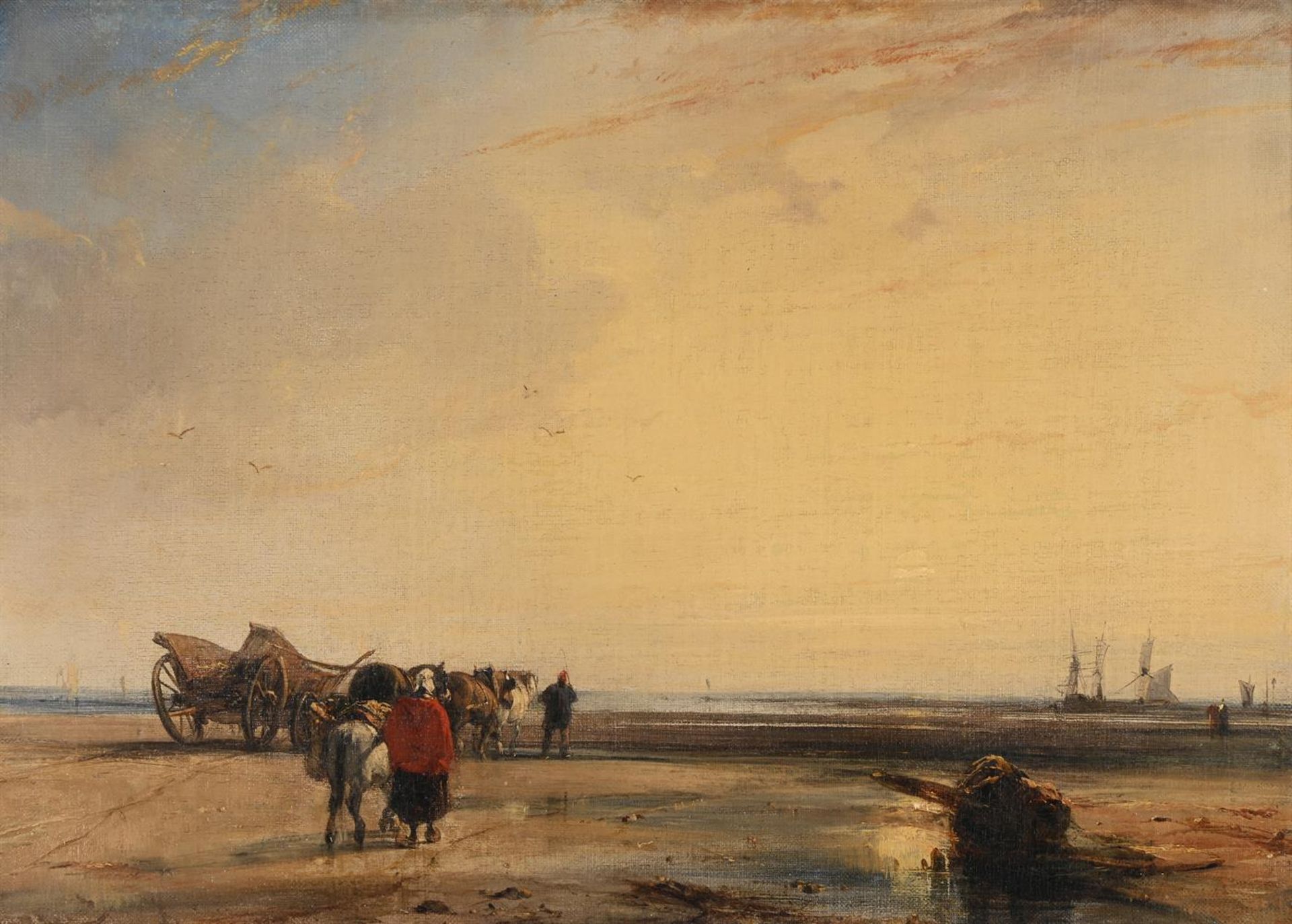 AFTER RICHARD PARKES BONINGTON, BOULOGNE SANDS