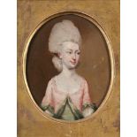 ENGLISH SCHOOL (18TH CENTURY), PORTRAIT OF A LADY IN A PINK DRESS