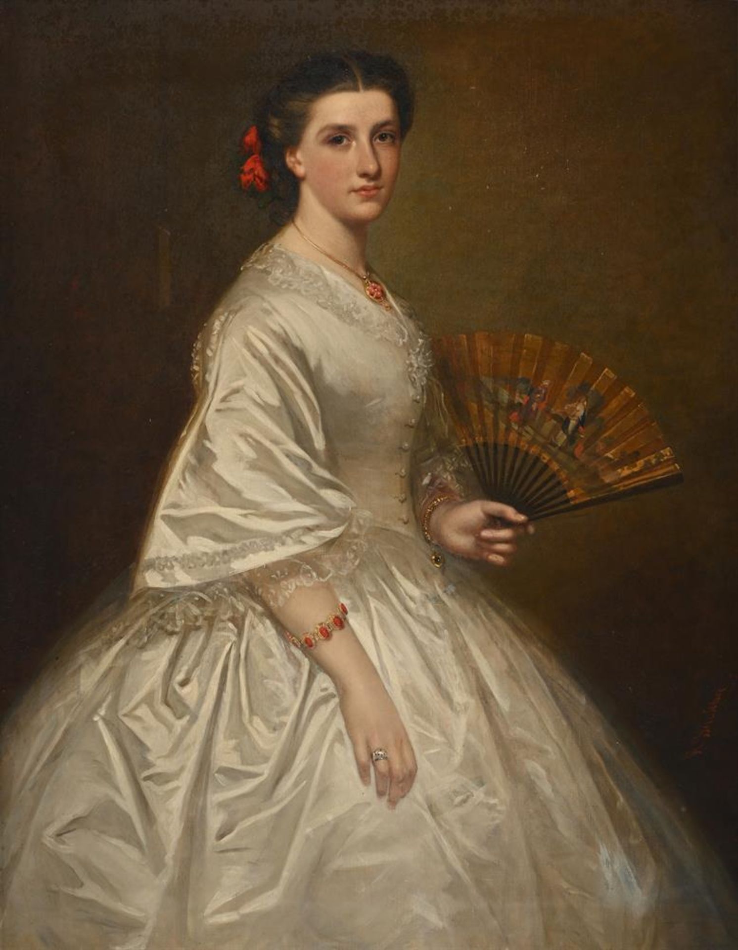 RICHARD BUCKNER (BRITISH 1812-1883), PORTRAIT OF MARY SNEADE