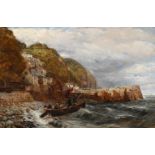 CHARLES THOMAS BURT (BRITISH 1823-1902), CLOVELLY, NORTH DEVON