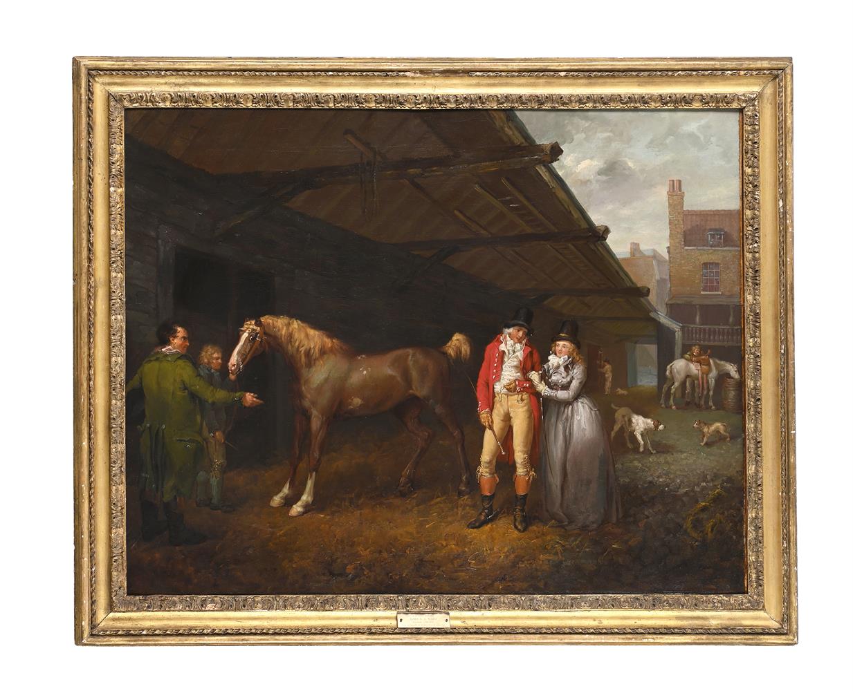 JAMES WARD (BRITISH 1759-1859), A LIVERY STABLE - Bild 2 aus 3