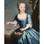 ATTRIBUTED TO BARTHOLOMEW DANDRIDGE (BRITISH 1691- CIRCA 1755) , PORTRAIT OF A GIRL