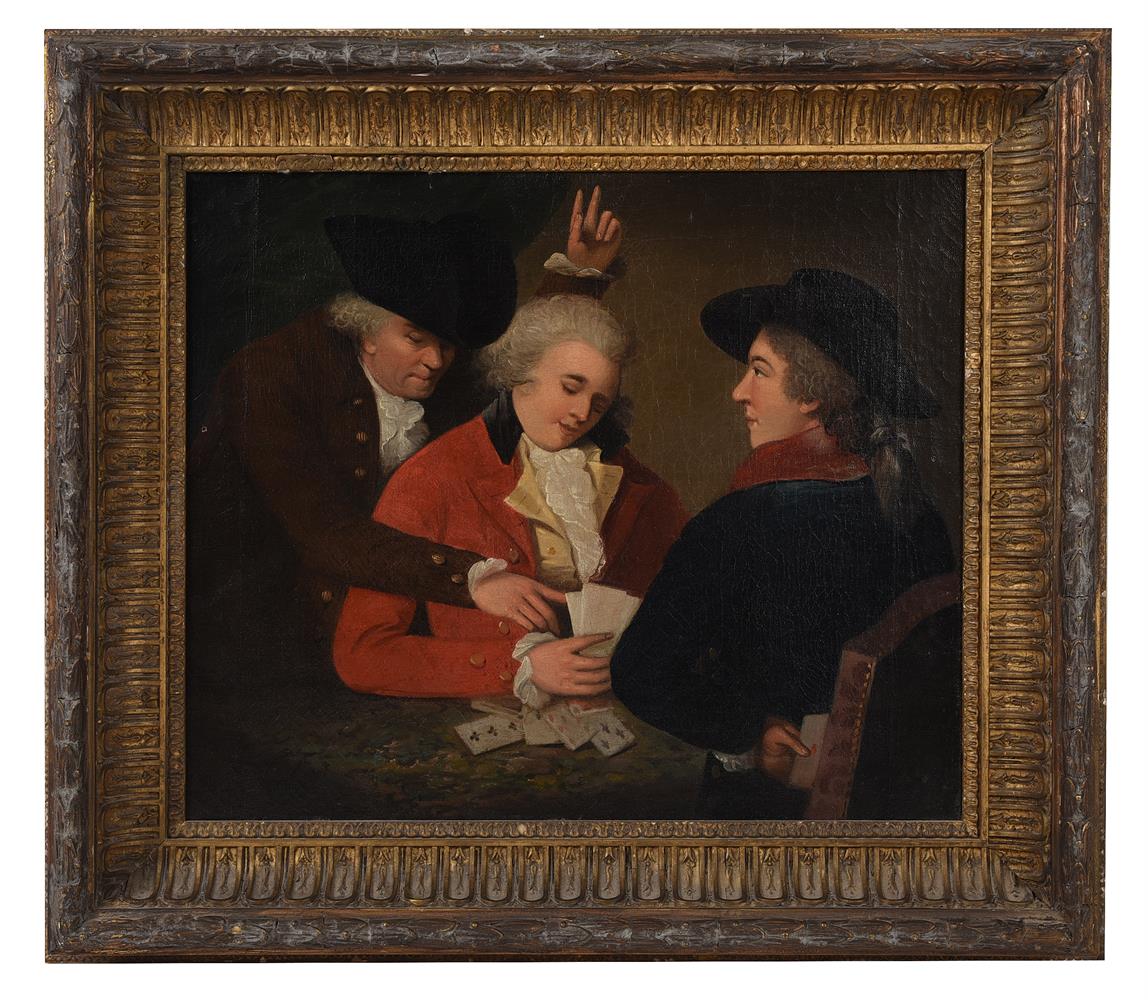 FOLLOWER OF REV. MATTHEW WILLIAM PETERS (BRITISH 1742-1814), THE CARD SHARPS - Image 2 of 3