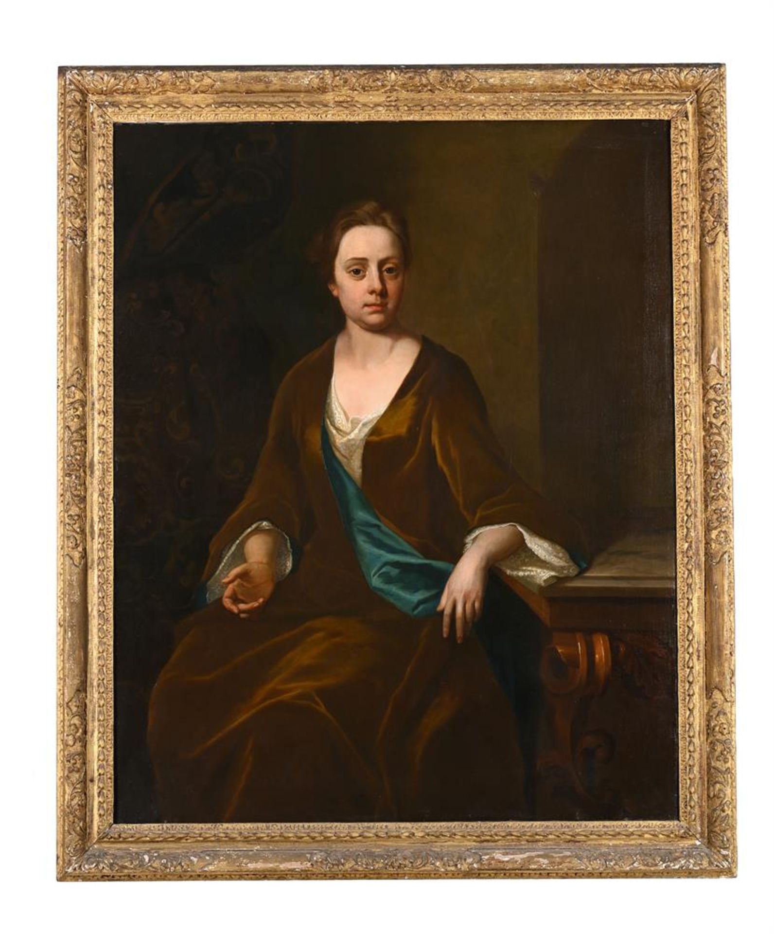 MICHAEL DAHL (SWEDISH 1659–1743), PORTRAIT OF ANNE BODVEL, NÉE DAVIES - Image 2 of 3