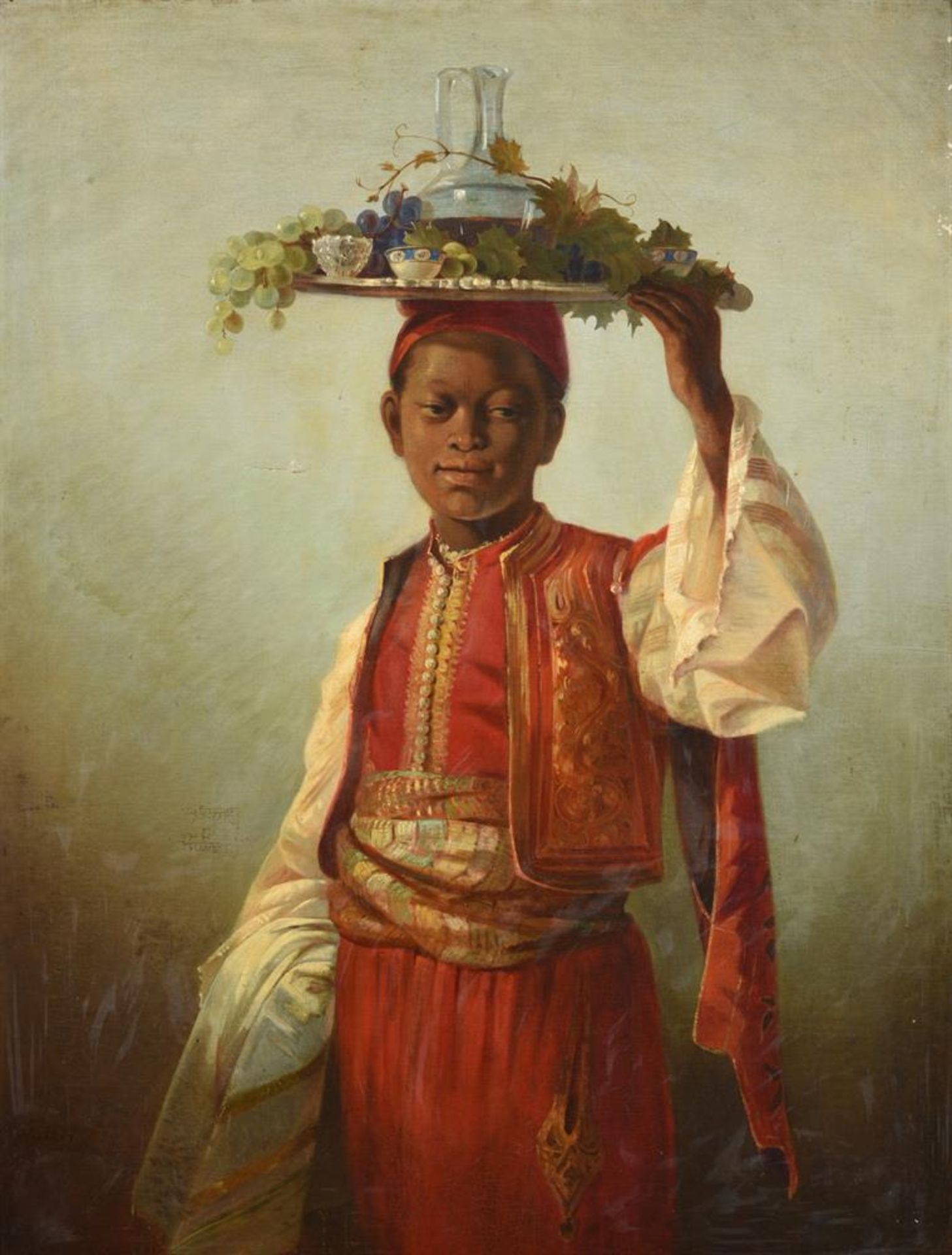 BRITISH SCHOOL (19TH CENTURY), AN ARABIAN SERVANT BOY