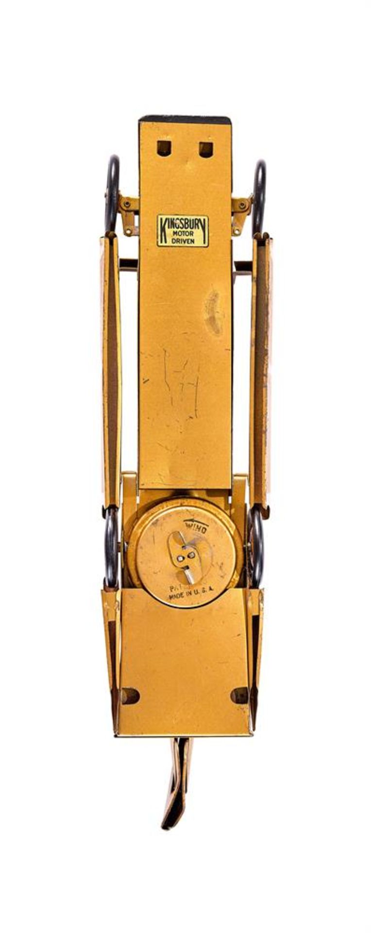 A TIN-PLATE CLOCKWORK TOY CAR CIRCA 1929 - Bild 3 aus 3