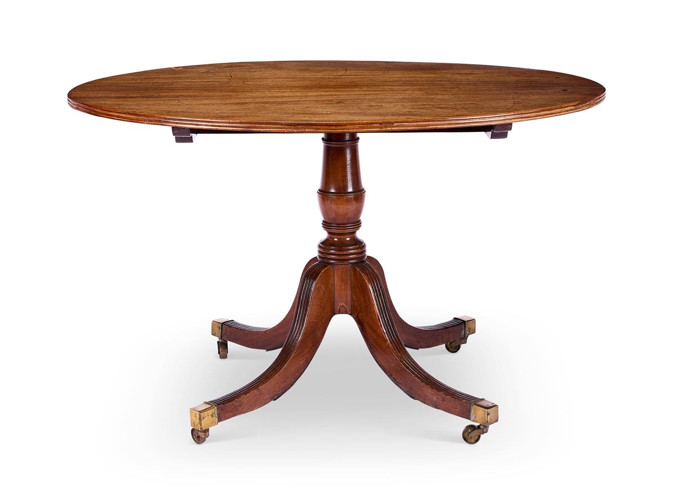 A REGENCY MAHOGANY BREAKFAST TABLE EARLY 19TH CENTURY