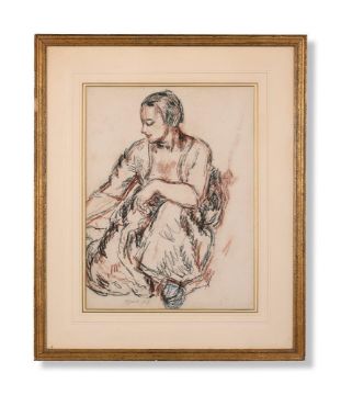 DUNCAN GRANT (BRITISH 1885-1978), SEATED WOMAN