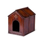 A FRUITWOOD DOG KENNEL LATE 18TH OR EARLY 19TH CENTURY