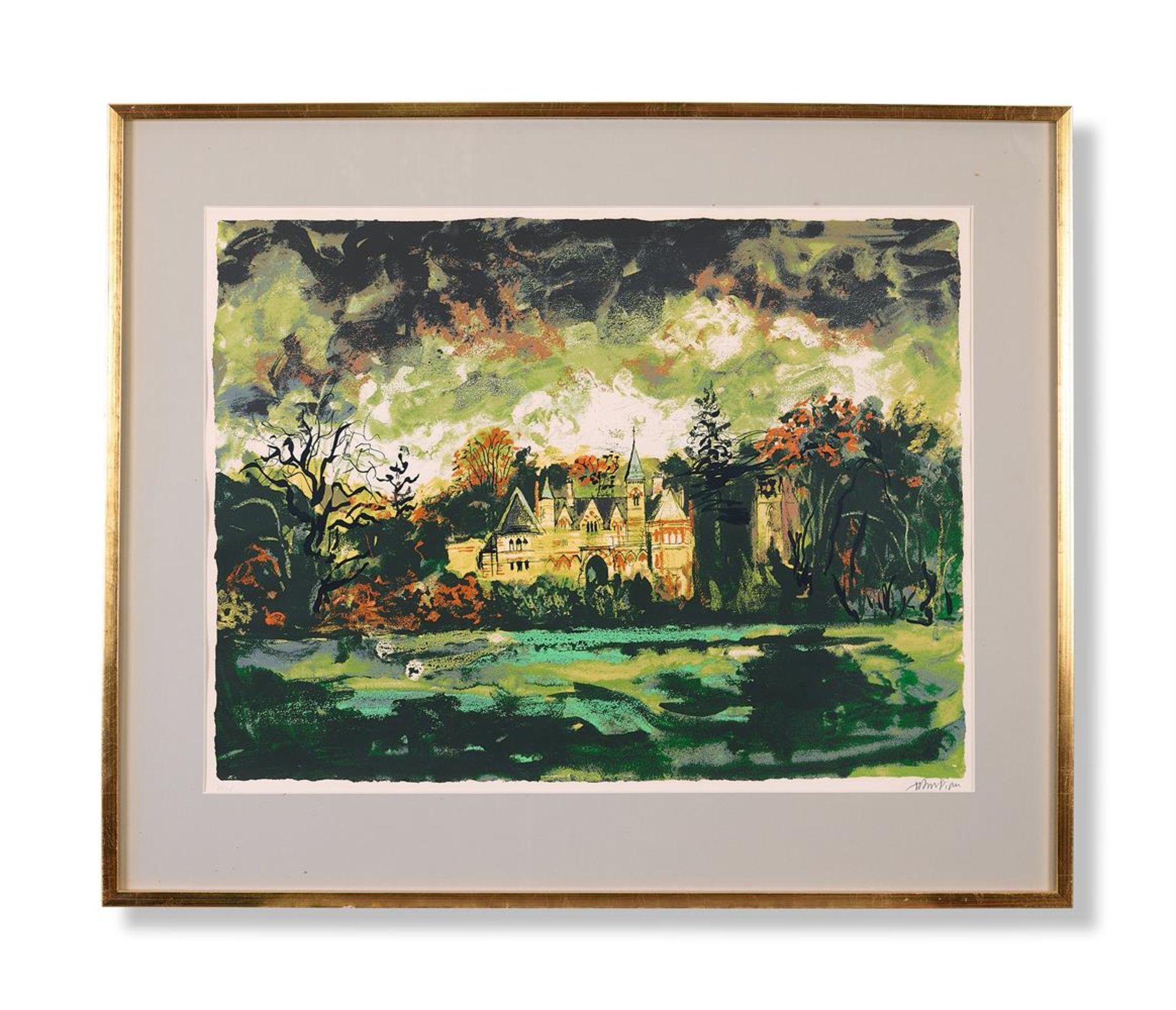 λ JOHN PIPER (BRITISH 1903-1992), ETTINGTON PARK