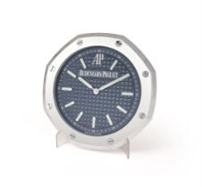 AUDEMARS PIGUET, ROYAL OAK, A STAINLESS STEEL WALL CLOCK