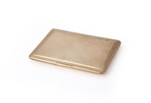 MAPPIN & WEBB, AN 18 CARAT GOLD CIGARETTE CASE, LONDON 1916