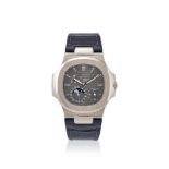 Y PATEK PHILIPPE, NAUTILUS, REF. 5712G-001, AN 18 CARAT WHITE GOLD WRISTWATCH WITH DATE, MOONPHASE A