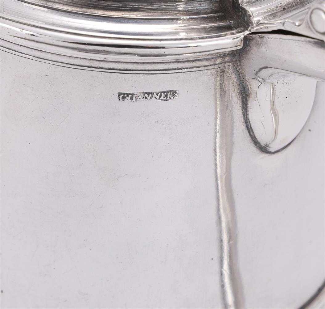 AN AMERICAN SILVER SLIGHTLY TAPERING TANKARD - Image 3 of 4