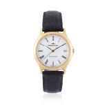 JAEGER LECOULTRE, HERAION, REF. 112.1.89, AN 18 CARAT GOLD WRIST WATCH WITH DATE