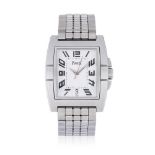PIAGET, UPSTREAM, REF. P10023, A STAINLESS STEEL BRACELET WATCH WITH DATE