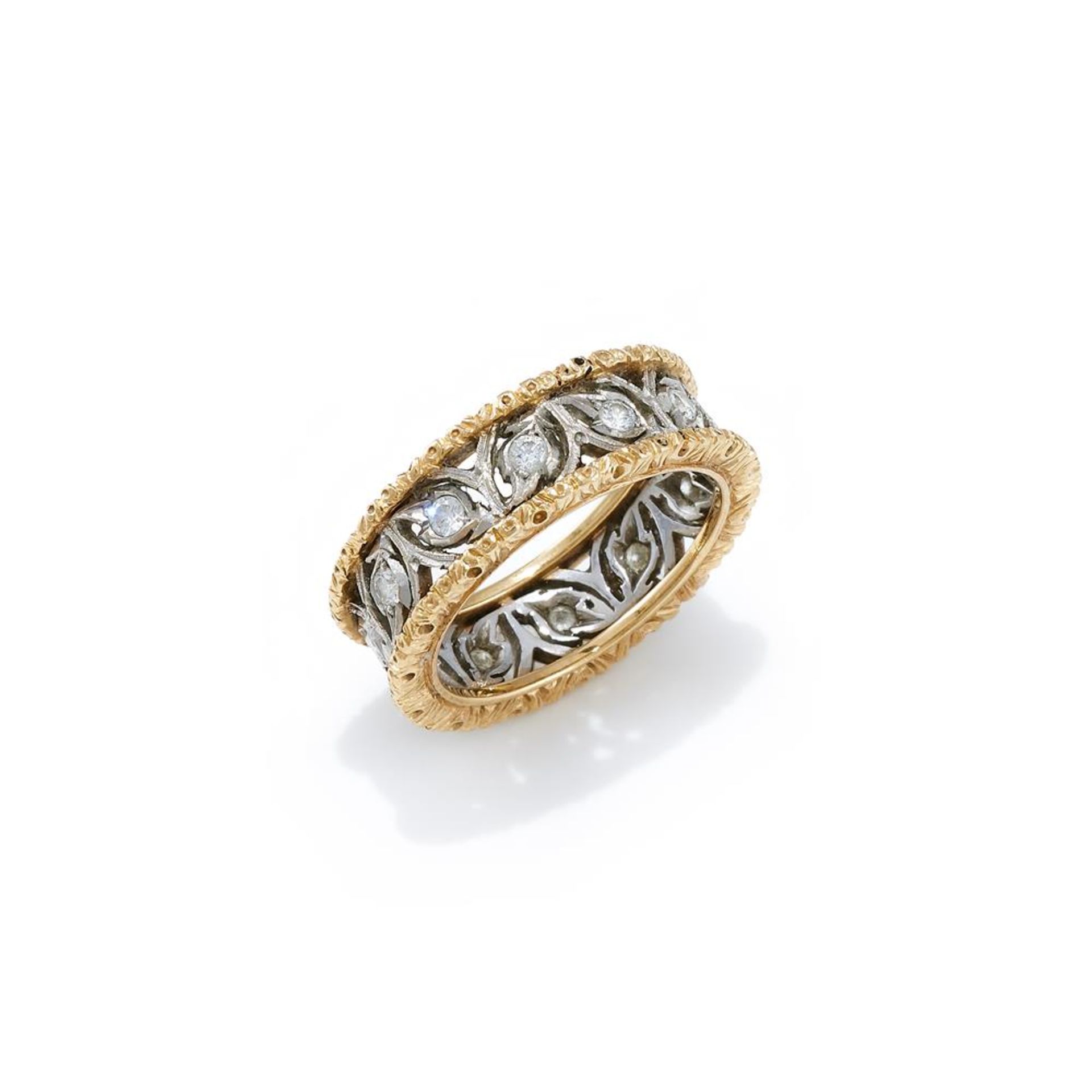 BUCCELLATI, A DIAMOND BAND RING