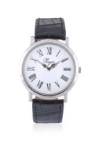 Y PIAGET, ALTIPLANO, REF. P10495, A LIMITED EDITION WHITE GOLD WRISTWATCH